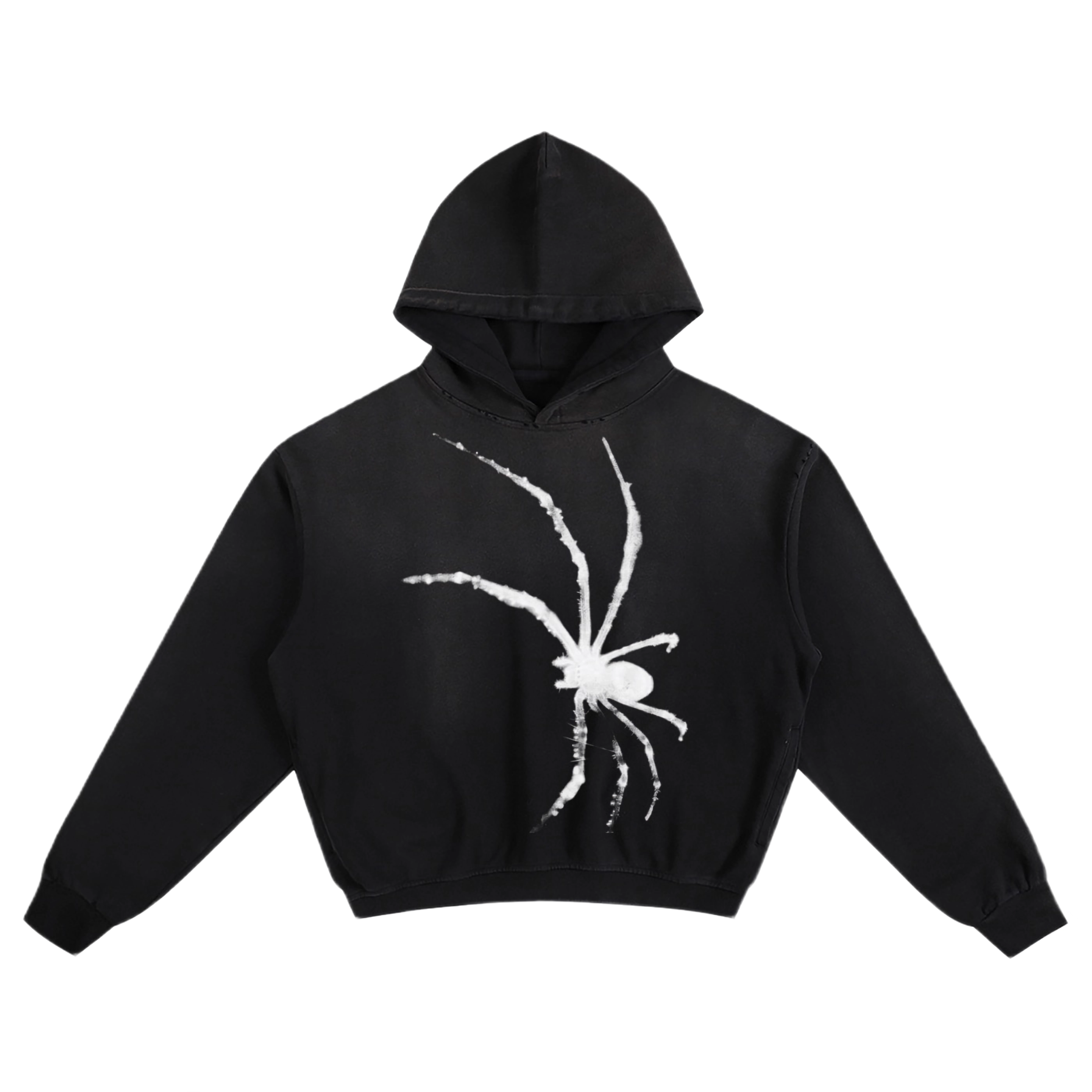 “null” spider hoodie