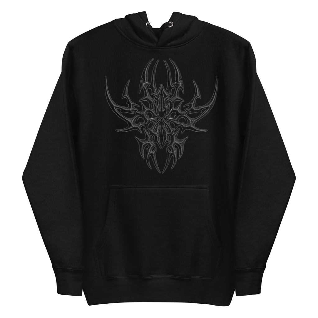 Lumevra CYBER COLLECTION Cotton Black Hoodie - Lumevra - 