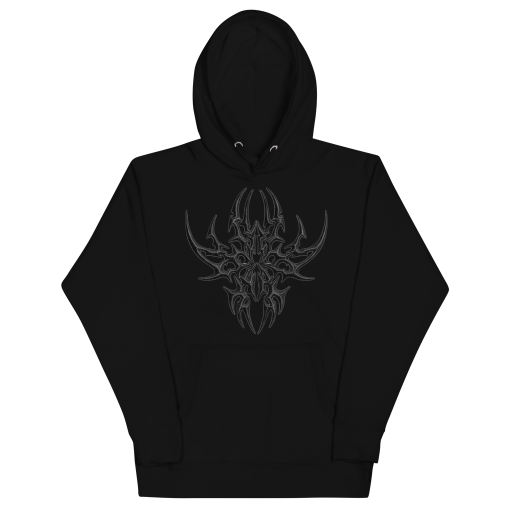 Lumevra CYBER COLLECTION Cotton Black Hoodie - Lumevra - 
