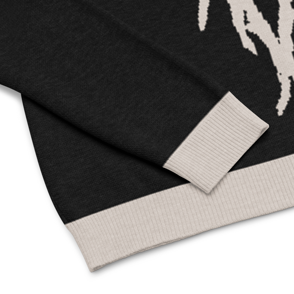 Lumevra CYBER COLLECTION Designer White Sand Knitted Sweater - Lumevra - 